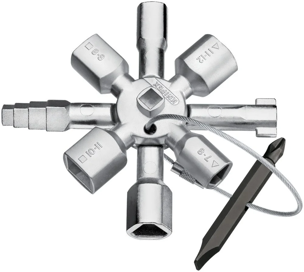 KNIPEX VAKTMESTERNØKKEL 001101 v:6640903