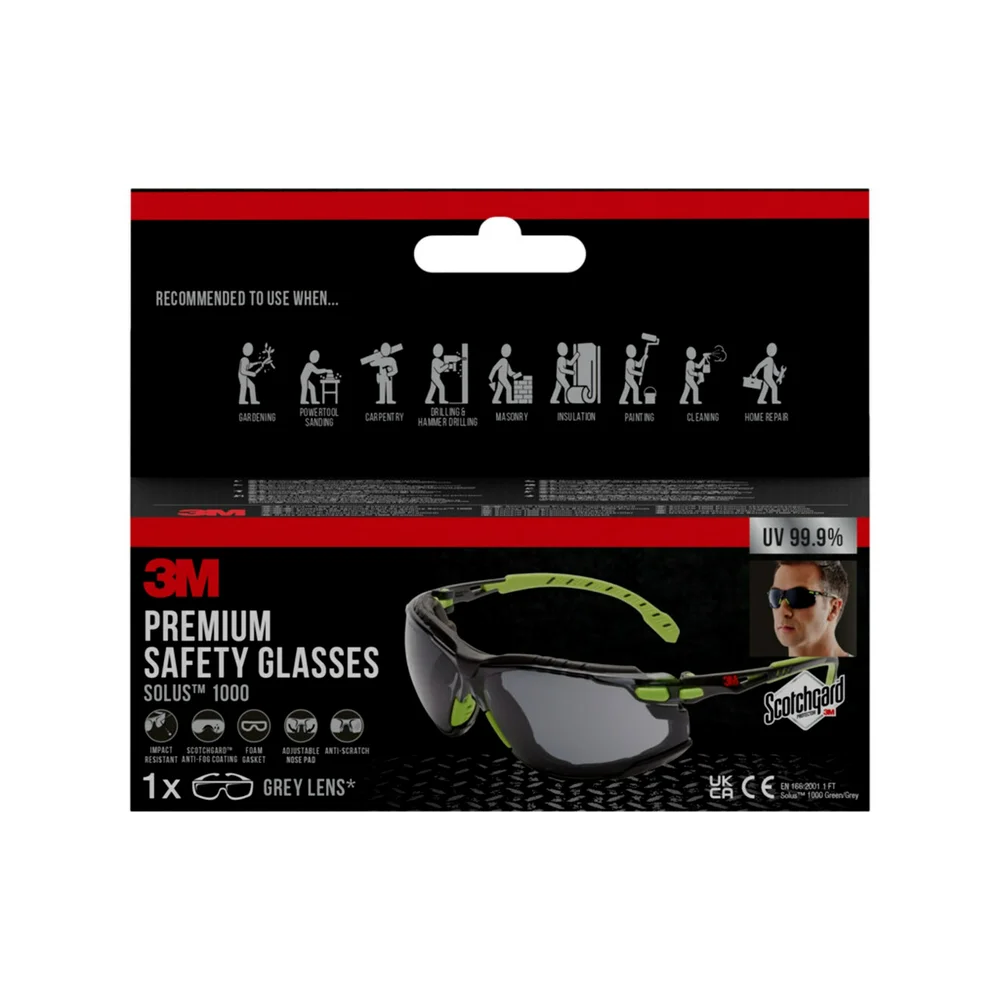 Vernebrille antidugg grå/sort v:7701985 Vernebrille antidugg grå/sort v:7701985