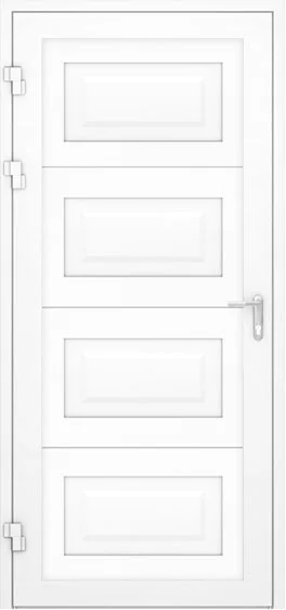 STÅLDØR RUTEPANEL W 100X210 V v:6607623