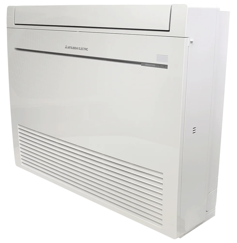 Mitsubishi FURO 5100 varmepumpe – stillegående gulvmodell v:6353012 Mitsubishi FURO 5100 varmepumpe – stillegående gulvmodell v:6353012