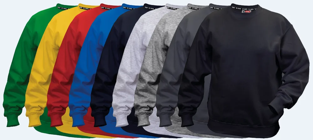 Genser sport unisex svart 2XL v:7534307