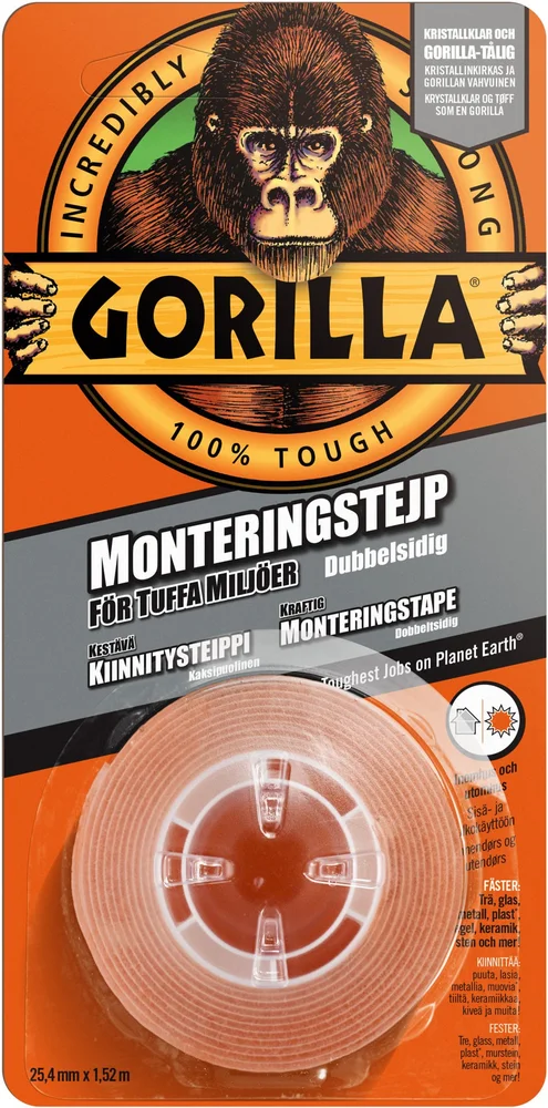 GORILLA GORILLA HD MOUNTING TAPE v:9920299 GORILLA GORILLA HD MOUNTING TAPE v:9920299