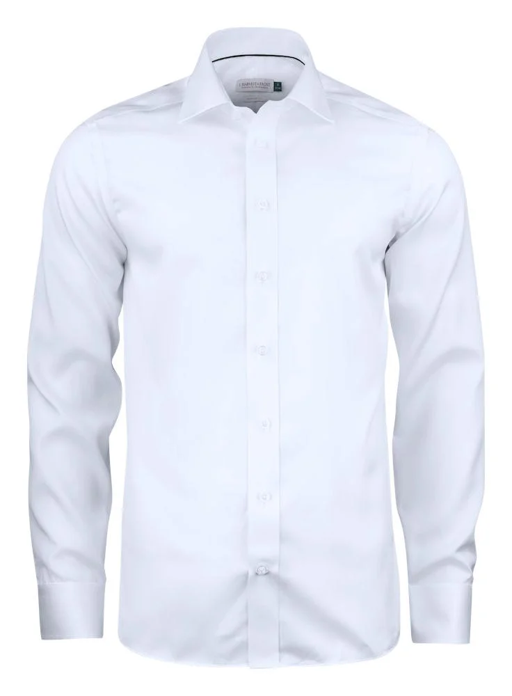 J.HARVEST & FROST SKJORTE GREEN BOW 01 REGULAR FIT HVIT v:2455909