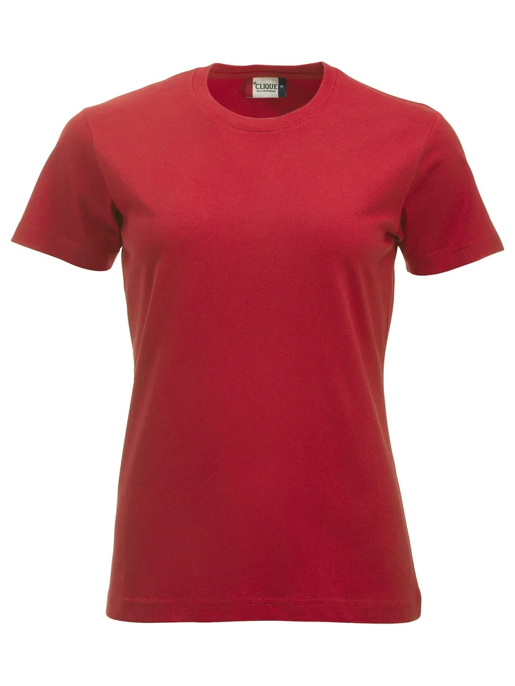 CLIQUE T-SHIRT NEW CLASSIC D RØD v:4593781