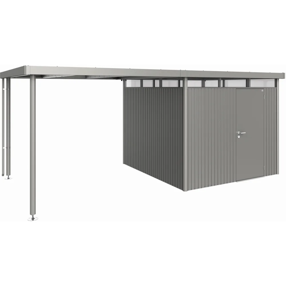 BIOHORT SIDETAK HIGHLINE H4 KVARTSGRÅ METALLIC v:1414639