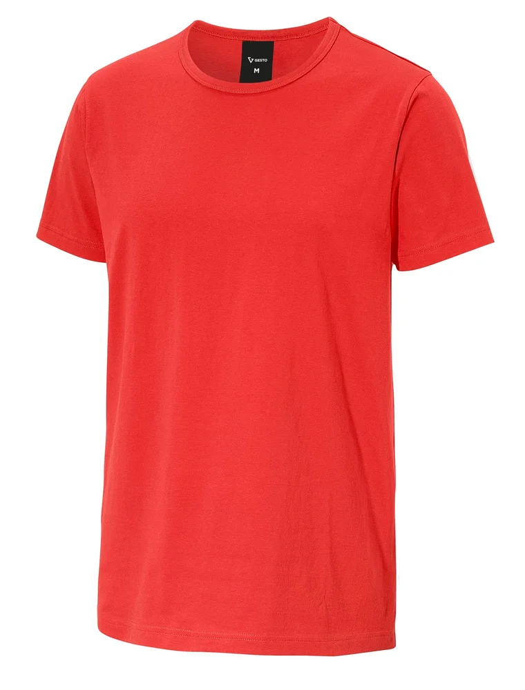 GESTO T-SKJORTE BASIC G1100 HERRE RØD v:2331327