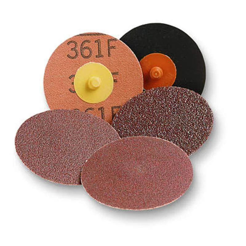 3M Slipeplate Roloc 361F, P36, brun, 50 mm v:7233099