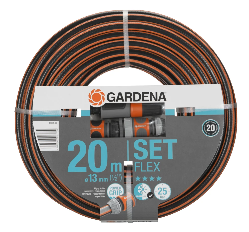 Slange Flexi 1/2″ 20 meter sett v:2681174 Slange Flexi 1/2″ 20 meter sett v:2681174