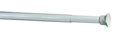 Gelia Dusjforhengstang, 22×750-2200 mm, hvit v:1346683
