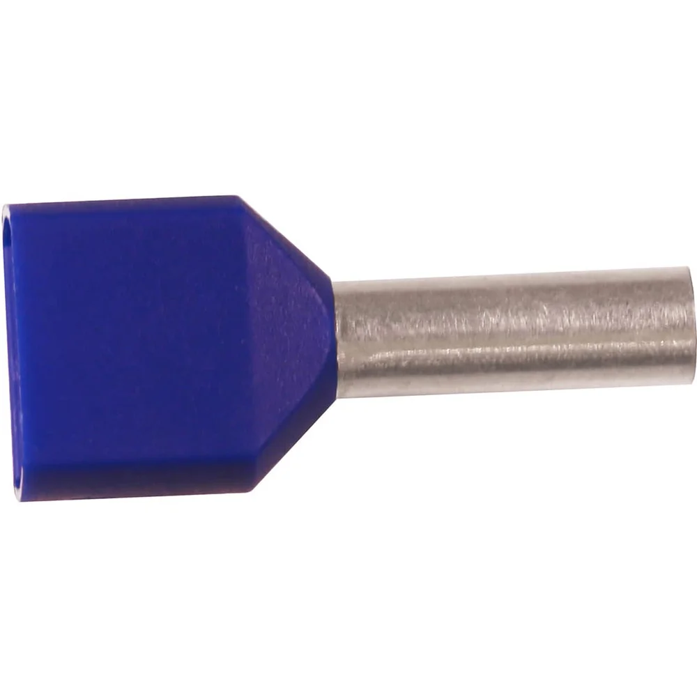 ELITECH ENDEHYLSE ISOLERT DOBBEL 2,5MM2 12MM BLÅ 10STK v:4489773 ELITECH ENDEHYLSE ISOLERT DOBBEL 2,5MM2 12MM BLÅ 10STK v:4489773