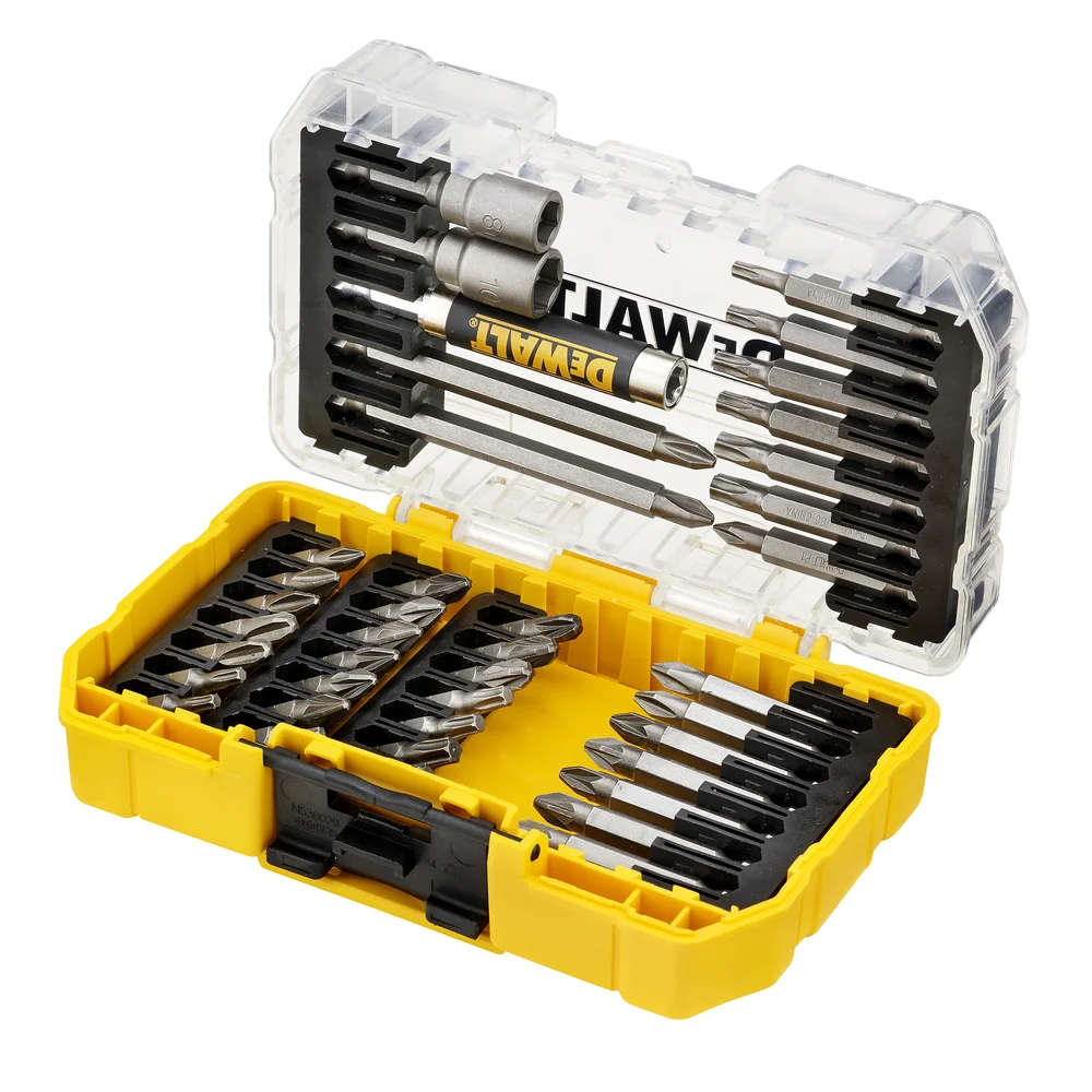 Bitsett 40 deler dt70702-qz dewalt v:7549490 Bitsett 40 deler dt70702-qz dewalt v:7549490