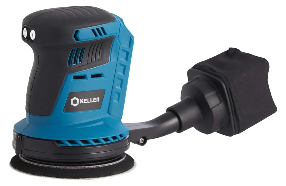 Kellen 18V eksentersliper u/batteri v:8655359