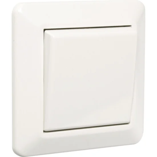 ELKO BRYTER 1-POL ENDEVENDER INNFELT RS16/6 HVIT v:2054232