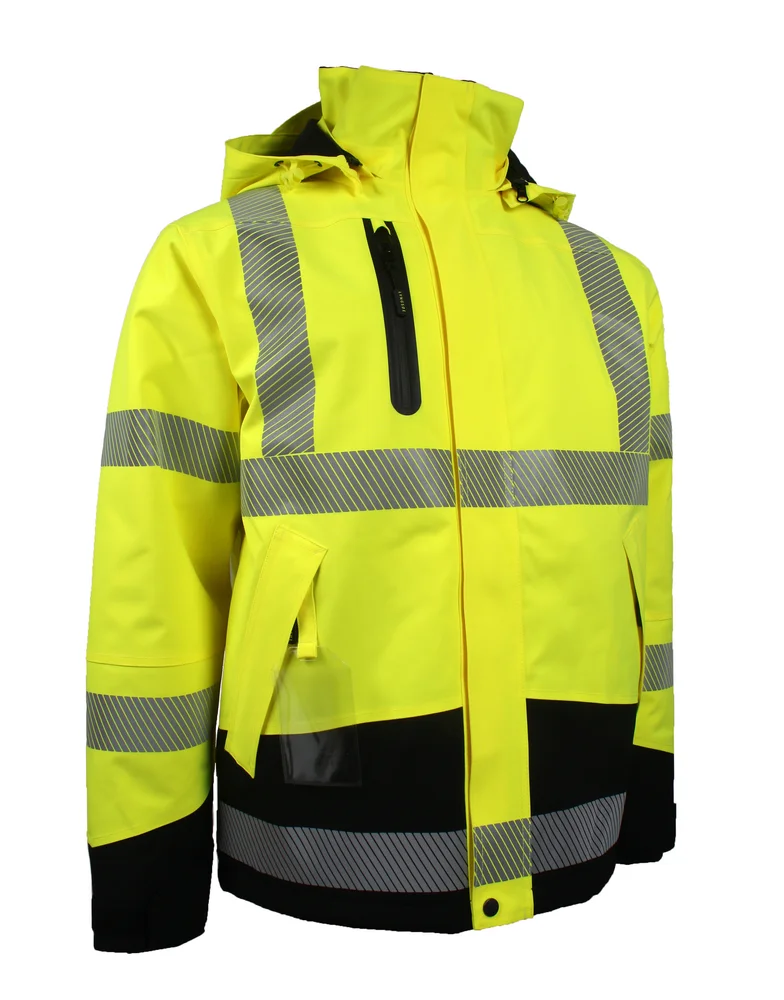 JAKKE 4-VEIS STRETCH GUL/SORT S v:1761443