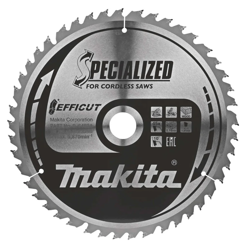 Makita Sirkelsagblad 260x30mm B-64624 v:1218388