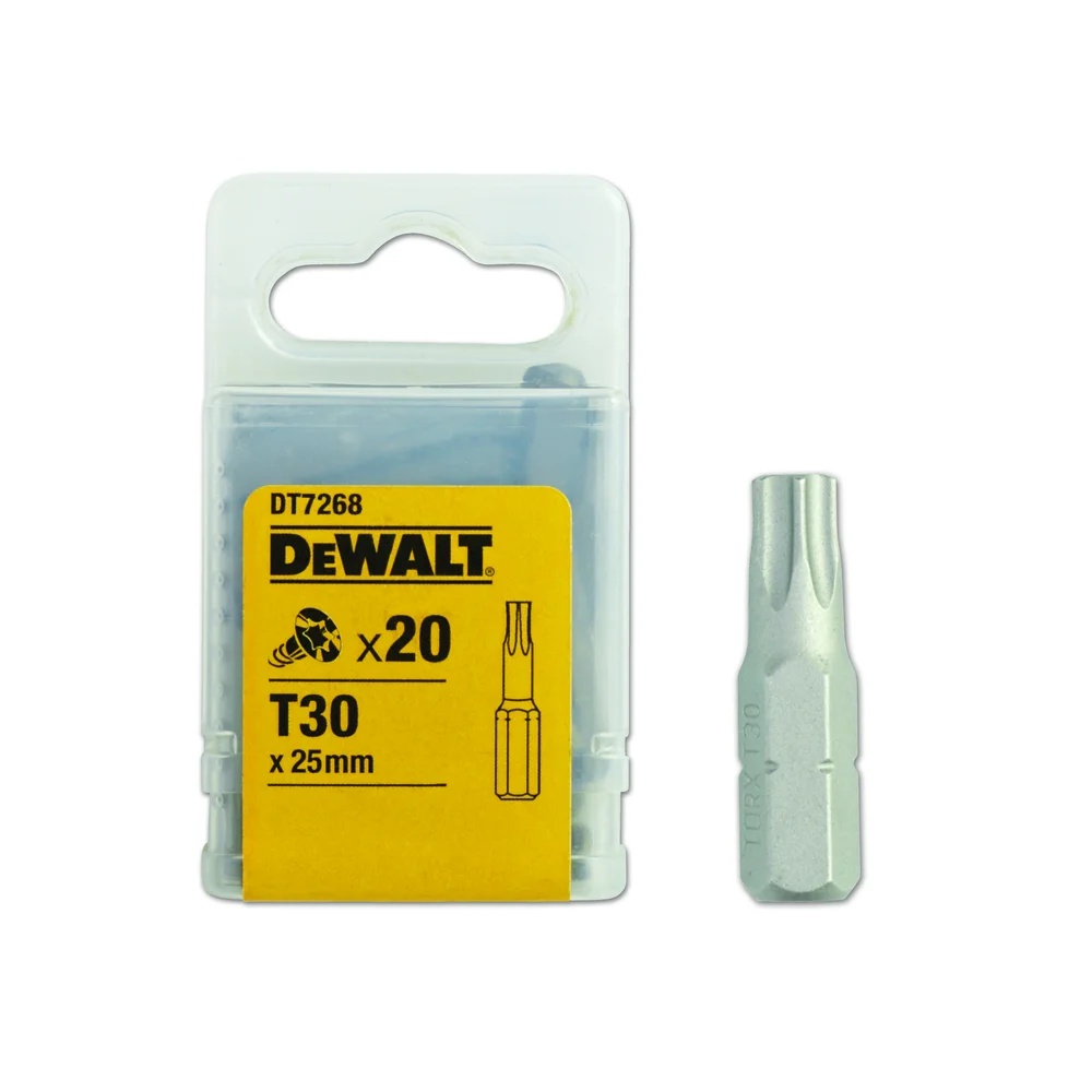 Bits Torx 25 mm T30 20 stk v:4844396