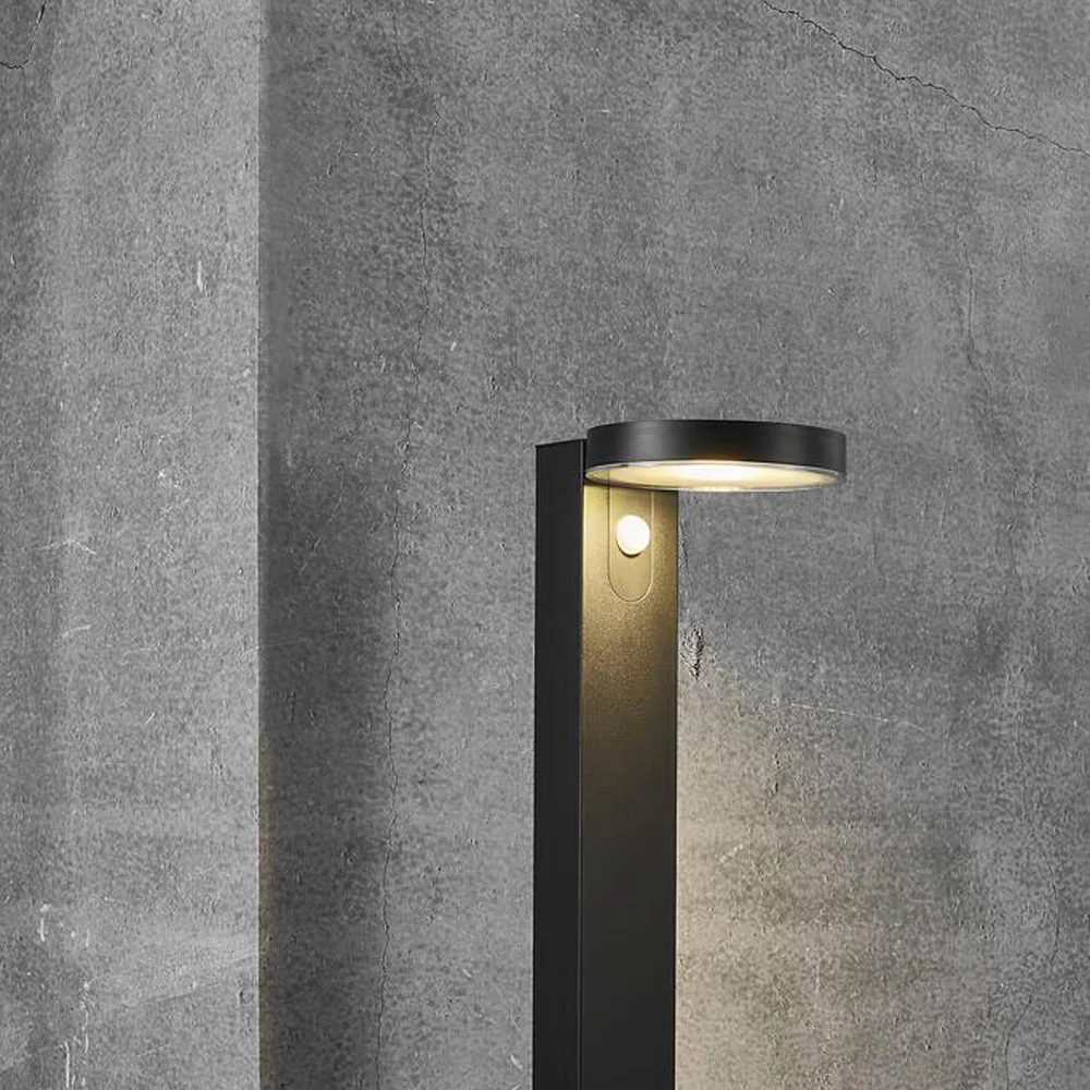 NORDLUX RICA ROUND SOLDREVET HAGELAMPE LED SORT v:9928646