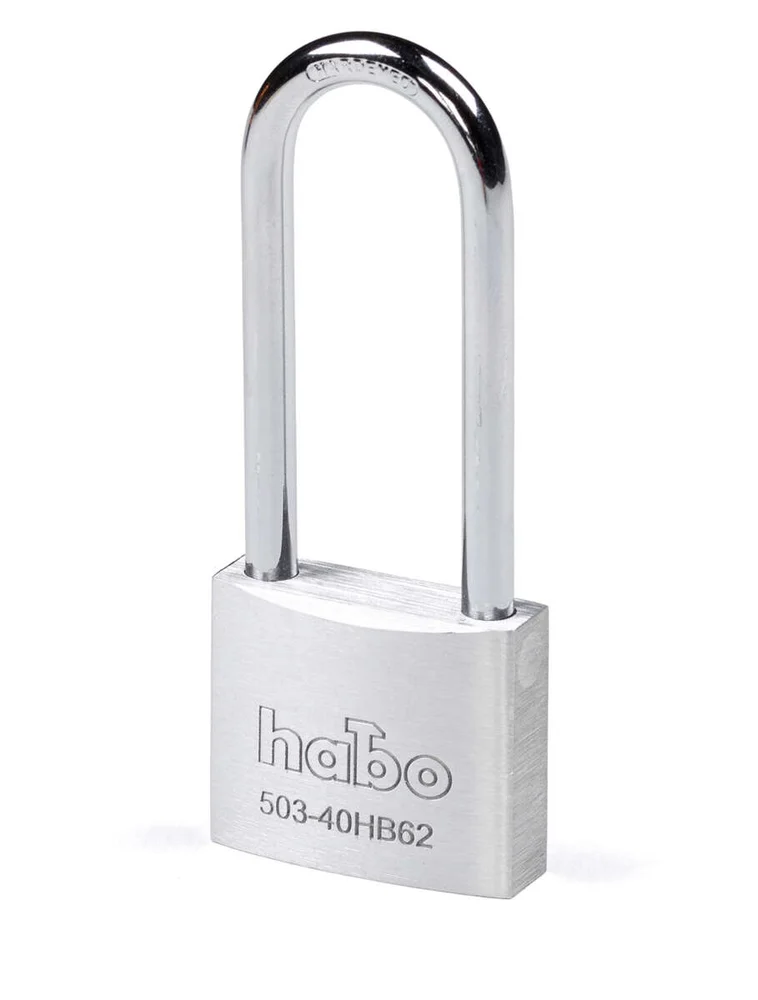 Habo Hengelås 503-40HB62 Aluminium v:6791454