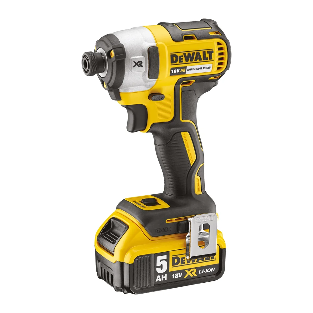 Dewalt Slagskrutrekker DCF887P2 18V, 2 stk 5,0Ah-batterier, 3-innstillinger. v:7901474
