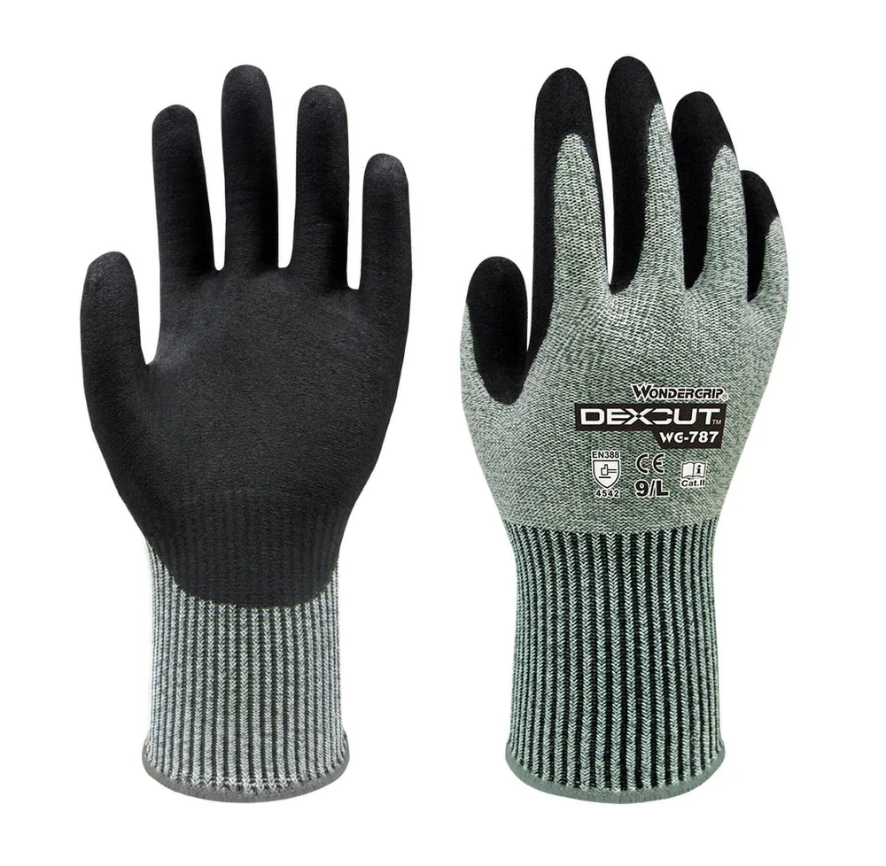 WONDERGRIP NITRILHANSKE WG DEXCUT HALVDYPPET v:2797790