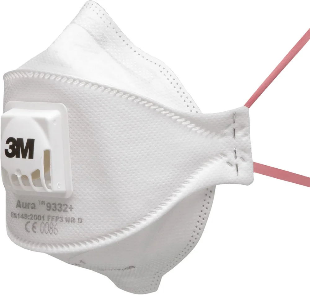 3M STØVMASKE AURA 9332+ FFP3V G2 v:5658510