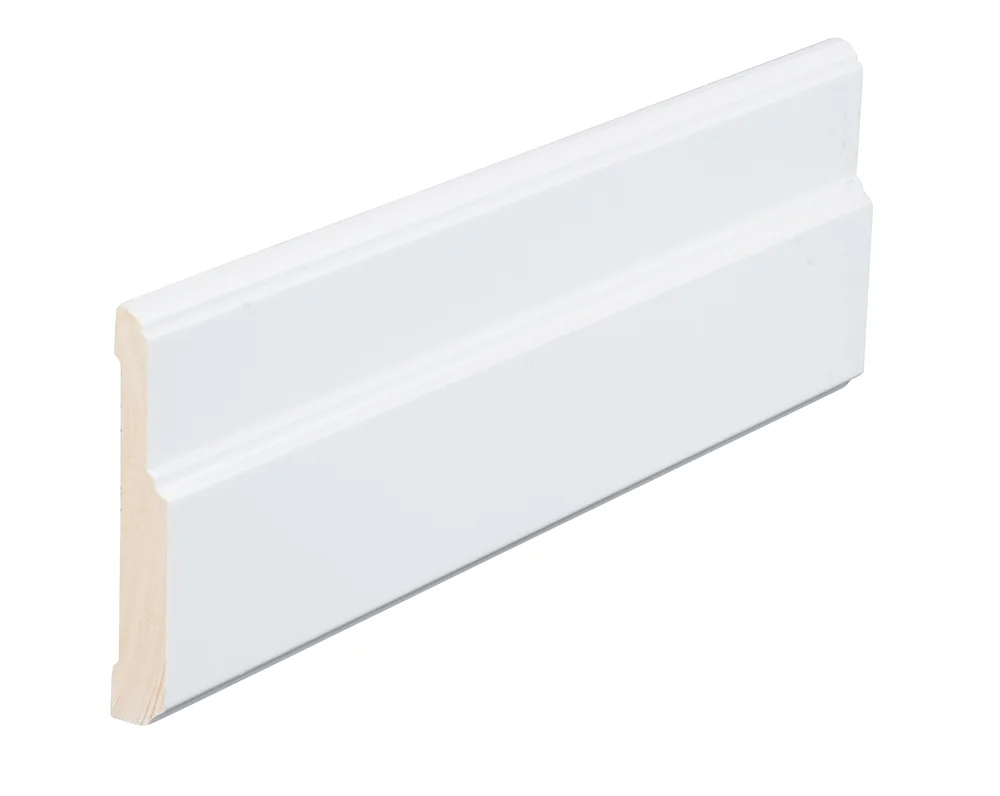 Karmlist furu kongsvoll hvit bomull S0502-Y 15x95x4400 mm v:9531420 Karmlist furu kongsvoll hvit bomull S0502-Y 15x95x4400 mm v:9531420
