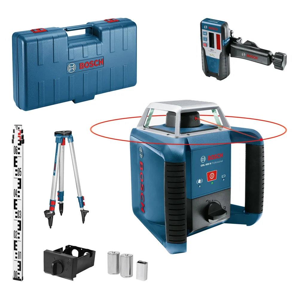 BOSCH ROTASJONSLASER GRL400H v:3388749 BOSCH ROTASJONSLASER GRL400H v:3388749