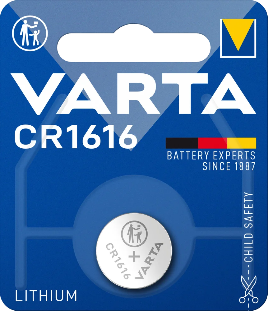 Knappcellebatteri cr1616 v:4000650 Knappcellebatteri cr1616 v:4000650