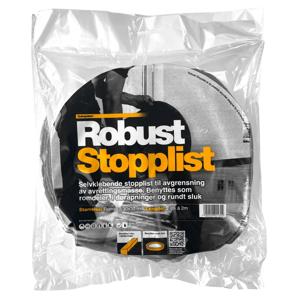 Robust stopplist 30×30 mm 2 stk v:9383266 Robust stopplist 30×30 mm 2 stk v:9383266