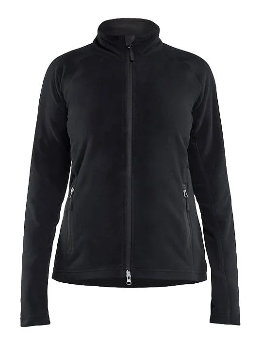 JAKKE I MIKROFLEECE DAME 4722 SVART v:7961664 JAKKE I MIKROFLEECE DAME 4722 SVART v:7961664