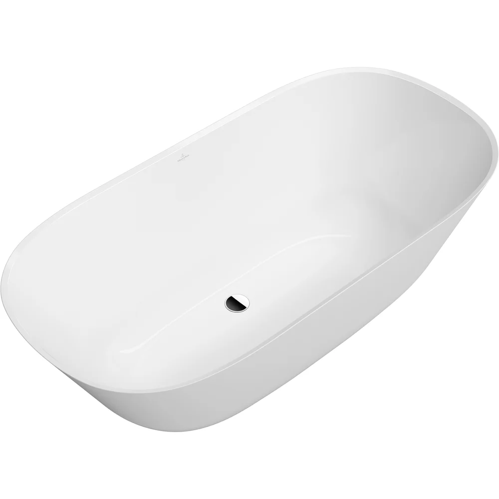 V&B THEANO FRITTSTÅENDE BADEKAR 155X75 STONE WHITE v:8098863 V&B THEANO FRITTSTÅENDE BADEKAR 155X75 STONE WHITE v:8098863