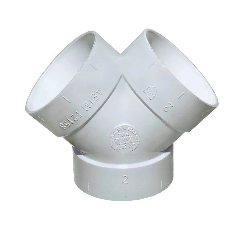 IPC Foma grenrør 175041 dobbel Y 45 grader v:9661920 IPC Foma grenrør 175041 dobbel Y 45 grader v:9661920