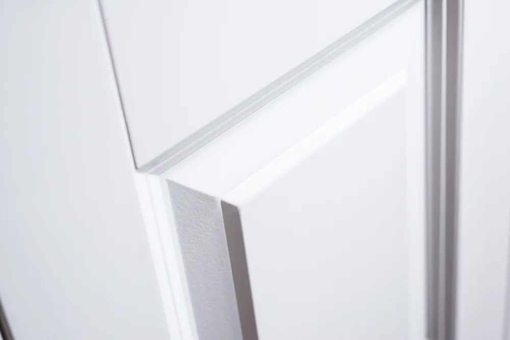 Dobbel innerdør 153×210 Kari Kompakt halvglass hvit v:2425605