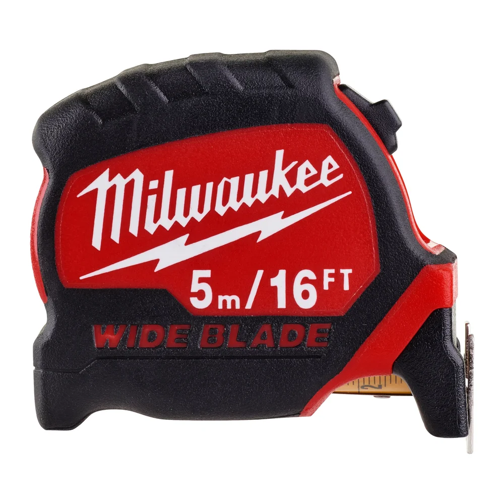 Milwaukee Målebånd Premium bred, 5 m v:6778735 Milwaukee Målebånd Premium bred, 5 m v:6778735