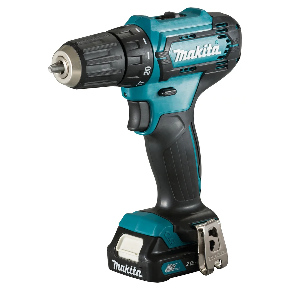 Makita Skruetrekkere CXT DF333DWAE, inkl. 2 stk. 2,0Ah-batterier, lader & veske. v:3730739