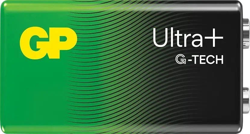 GP BATTERI GP ULTRA+ 9V/6LF22 1-P v:2242764