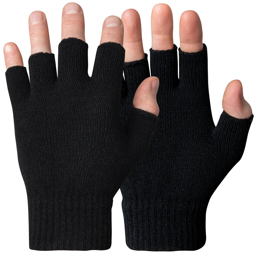 Hanske strikket uten fingertupper str 9 v:5958503