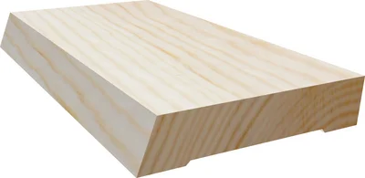 Gulvlist skrå lakkert Eik 12x050x3500 v:3211818