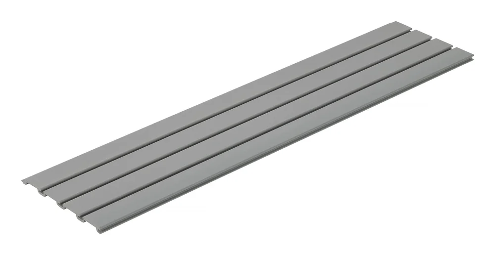 PELA Garasjepanel, grå, 1220x300x17 mm v:4174937