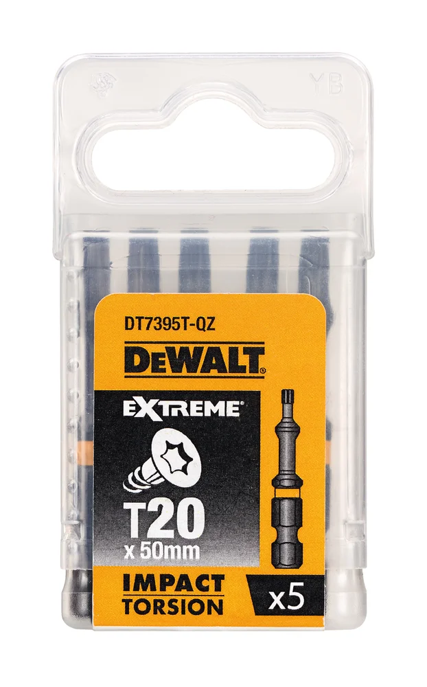 Bits torx T20 50mm torsion 5 stk v:9390404 Bits torx T20 50mm torsion 5 stk v:9390404