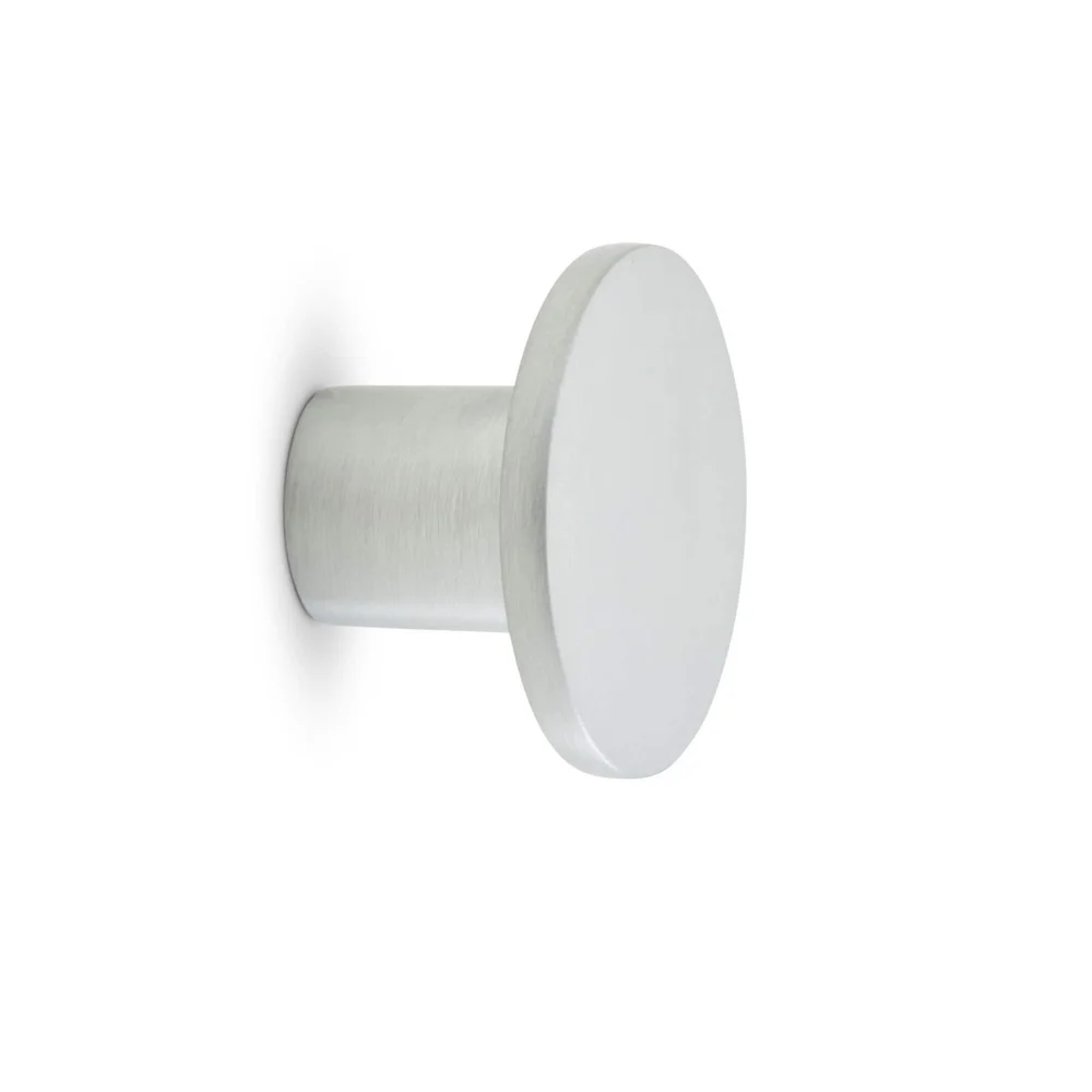 Habo Knopp Charlie børstet krom, 28 mm v:9923920