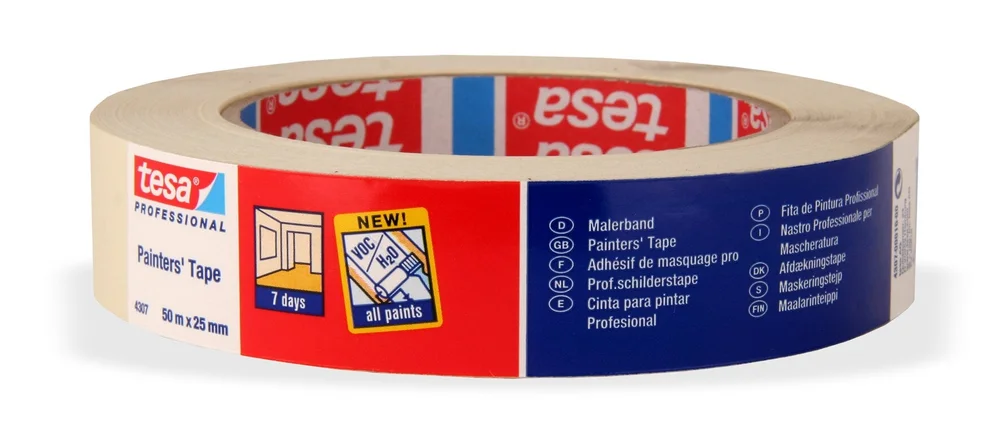 Tesa Maskeringstape, standard, 25 mm x 50 m v:5712973