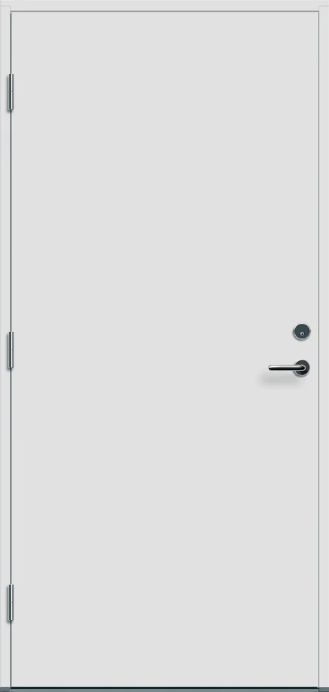 Ytterdør 100x200 Moss hvit venstre v:5874487