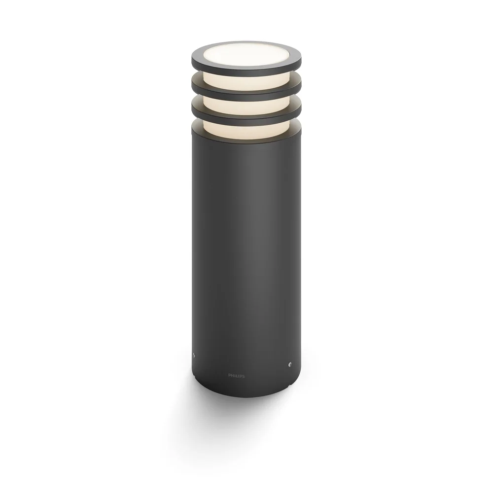 Philips Hue Piedestal Lucca HUE, utendørs, 9W, svart v:4877977