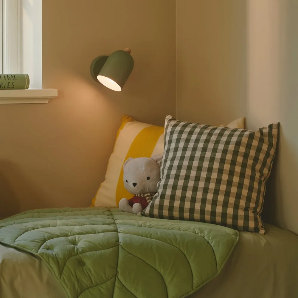 NORDLUX GASTON VEGGLAMPE STØVETE GRØNN v:9509900 NORDLUX GASTON VEGGLAMPE STØVETE GRØNN v:9509900