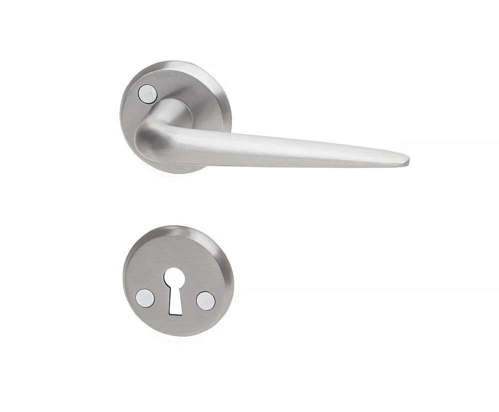Habo Innerdørhåndtak Porto, børstet aluminium v:2174243 Habo Innerdørhåndtak Porto, børstet aluminium v:2174243
