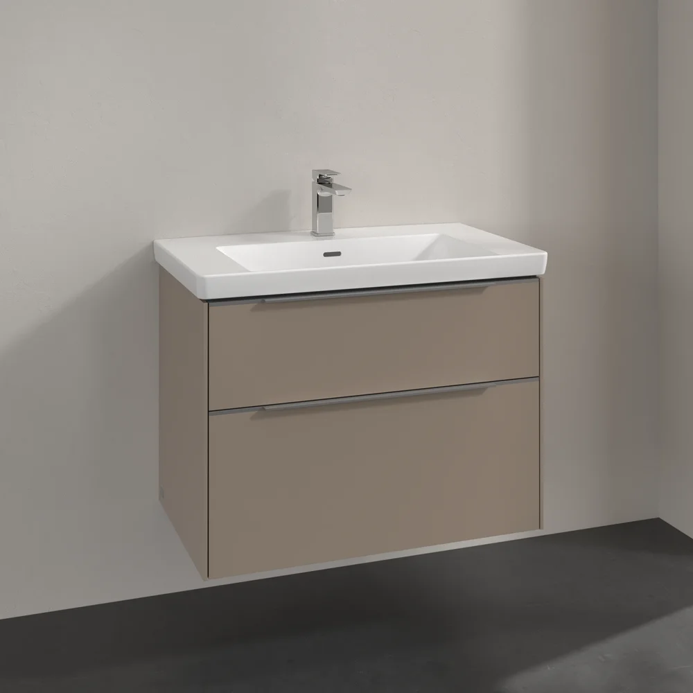 V&B SUBWAY 3.0 SERVANTSKAP 77X57 TAUPE HÅNDTAK I KROM v:9808483 V&B SUBWAY 3.0 SERVANTSKAP 77X57 TAUPE HÅNDTAK I KROM v:9808483