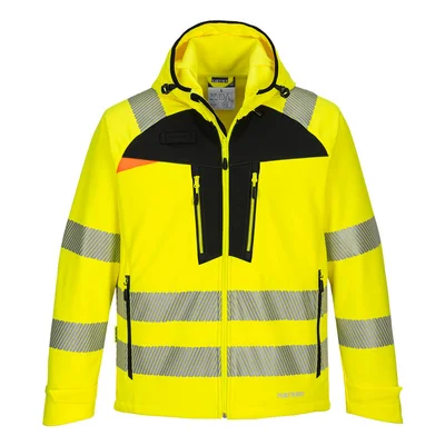 JAKKE DX4 SOFTSHELL HI-VIS GUL-L v:6982836