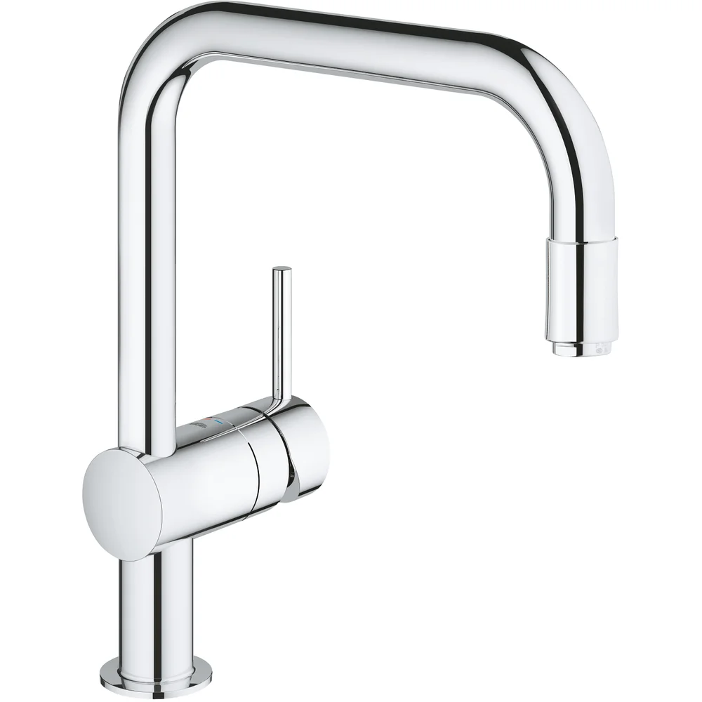 GROHE MINTA KJØKKENARMATUR M/UTTREKKBAR U-TUT KROM v:2201806 GROHE MINTA KJØKKENARMATUR M/UTTREKKBAR U-TUT KROM v:2201806