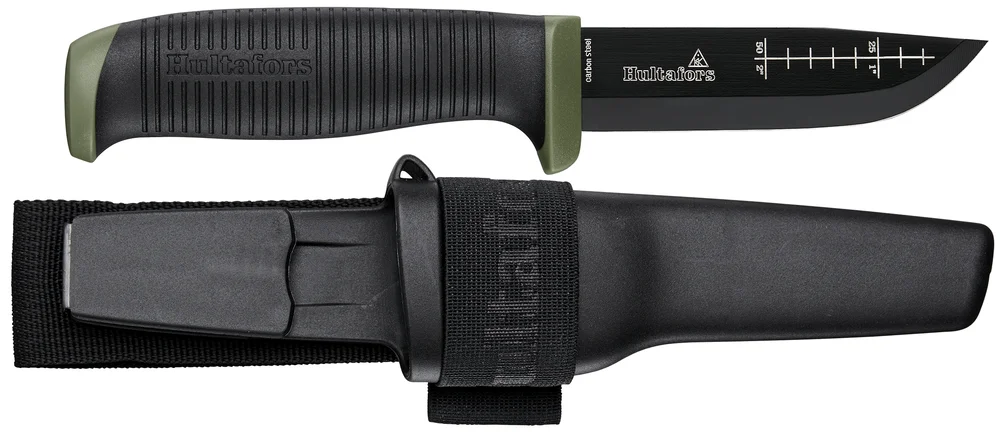 Kniv friluft ok4 gummigrep med tekstilhylse hultafors v:2211258 Kniv friluft ok4 gummigrep med tekstilhylse hultafors v:2211258